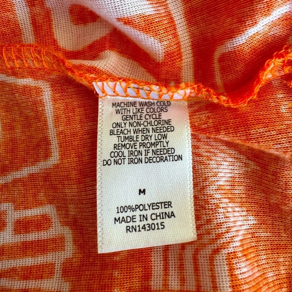 Whataburger Orange White French Fries Burgers Long Sleeve Tee Shirt Size Medium - Picture 5 of 6